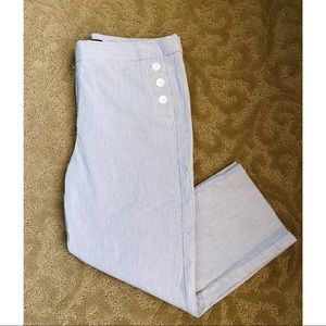 Adorable Striped Cropped Pants